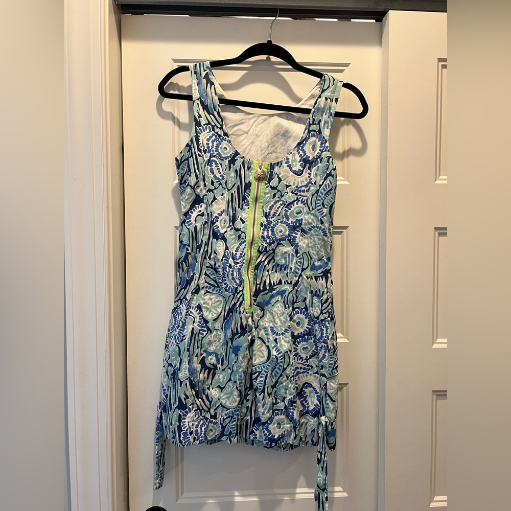 Lilly Pulitzer Mila Shift Dress Indigo Blue
